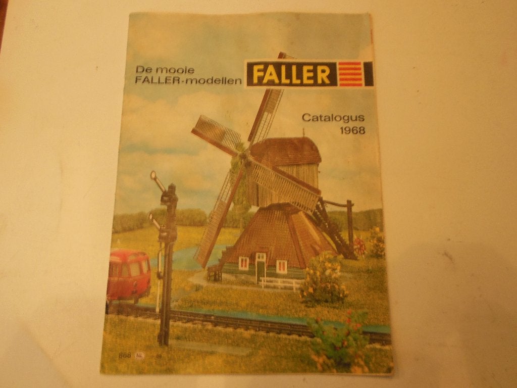 Faller catalogus 1968, Overige merken, Gebruikt, Gelijkstroom of Wisselstroom, Boek, Tijdschrift of Catalogus