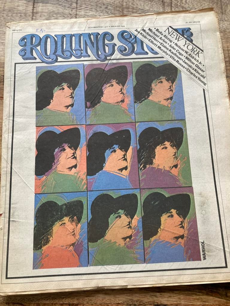 ROLLING STONE 1977 PUNK Bad Company NEW YORK Elvis Presley, Ophalen of Verzenden, Muziek, Film of Tv