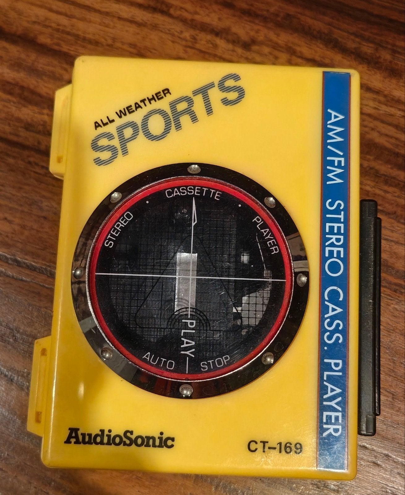 Audiosonic CT-169 All Weather Sports Cassette Speler, Audio, Tv en Foto, Walkmans, Discmans en Minidiscspelers, Ophalen of Verzenden