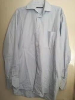 O'QUIREY overhemd Aqua Blauw licht m 39, Verzenden, Zo goed als nieuw, Blauw, Halswijdte 39/40 (M)
