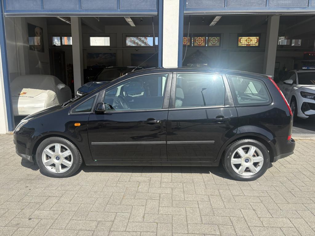 Ford Focus C-MAX 1.8-16V Futura AIRCO/CRUISE/NW APK 04-2027, Voorwielaandrijving, Gebruikt, 4 cilinders, Zwart