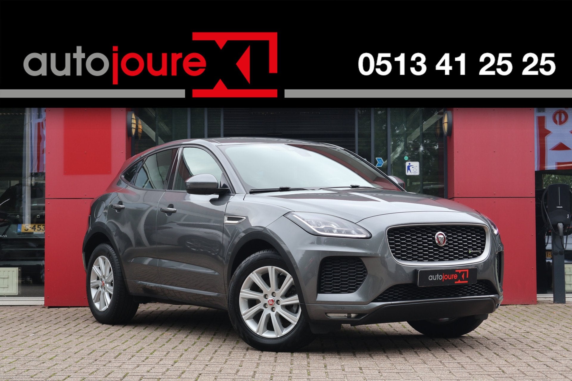 Jaguar E-Pace 2.0 D150 R-Dynamic | Origineel NL | Dealer Ond, Auto's, Voorwielaandrijving, Dealer onderhouden, Gebruikt, 150 pk
