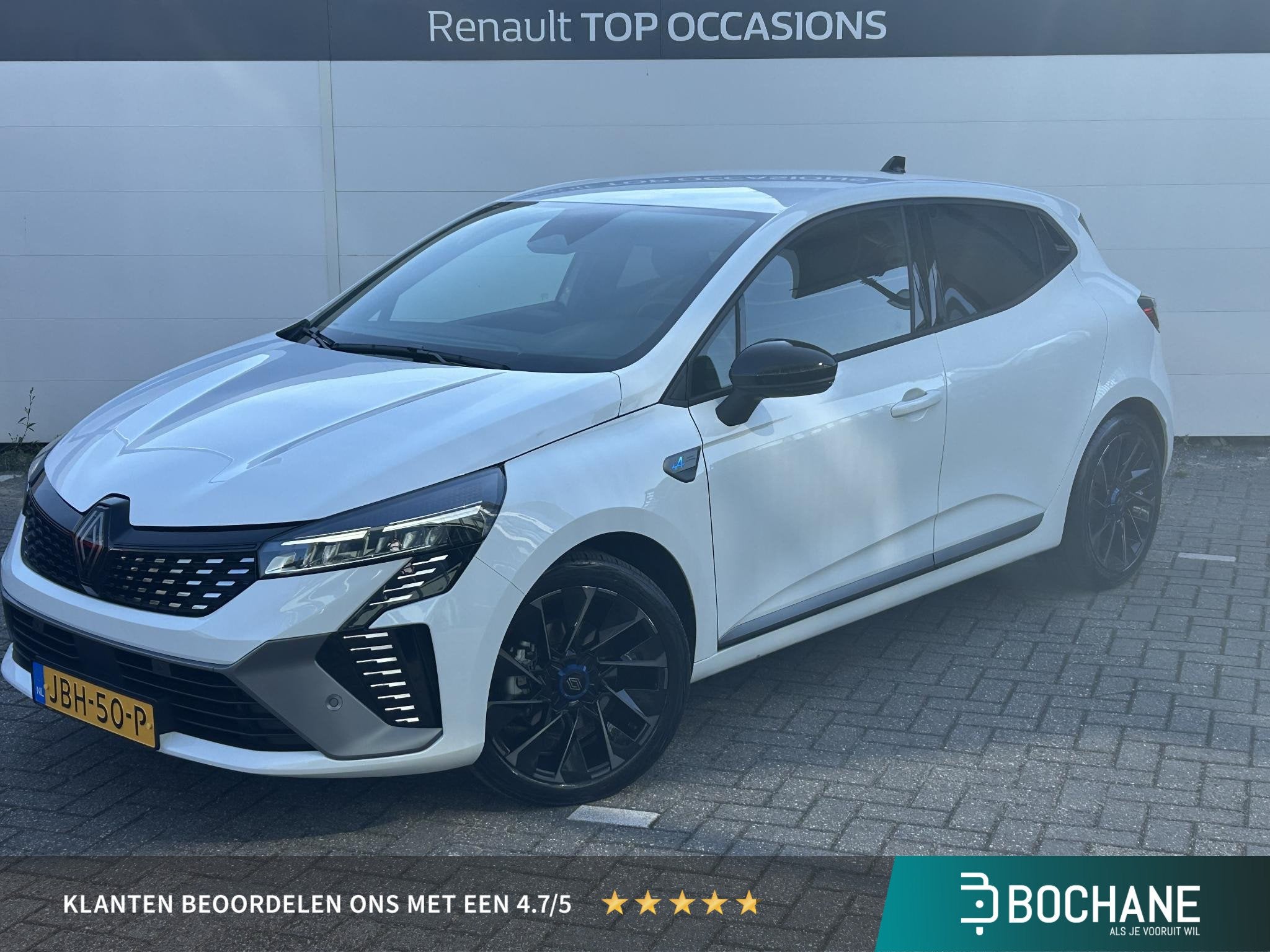 Renault Clio 1.6 E-Tech Full Hybrid 145 esprit Alpine | Navi, Gebruikt, Met garantie (alle), Leder en Stof, Origineel Nederlands