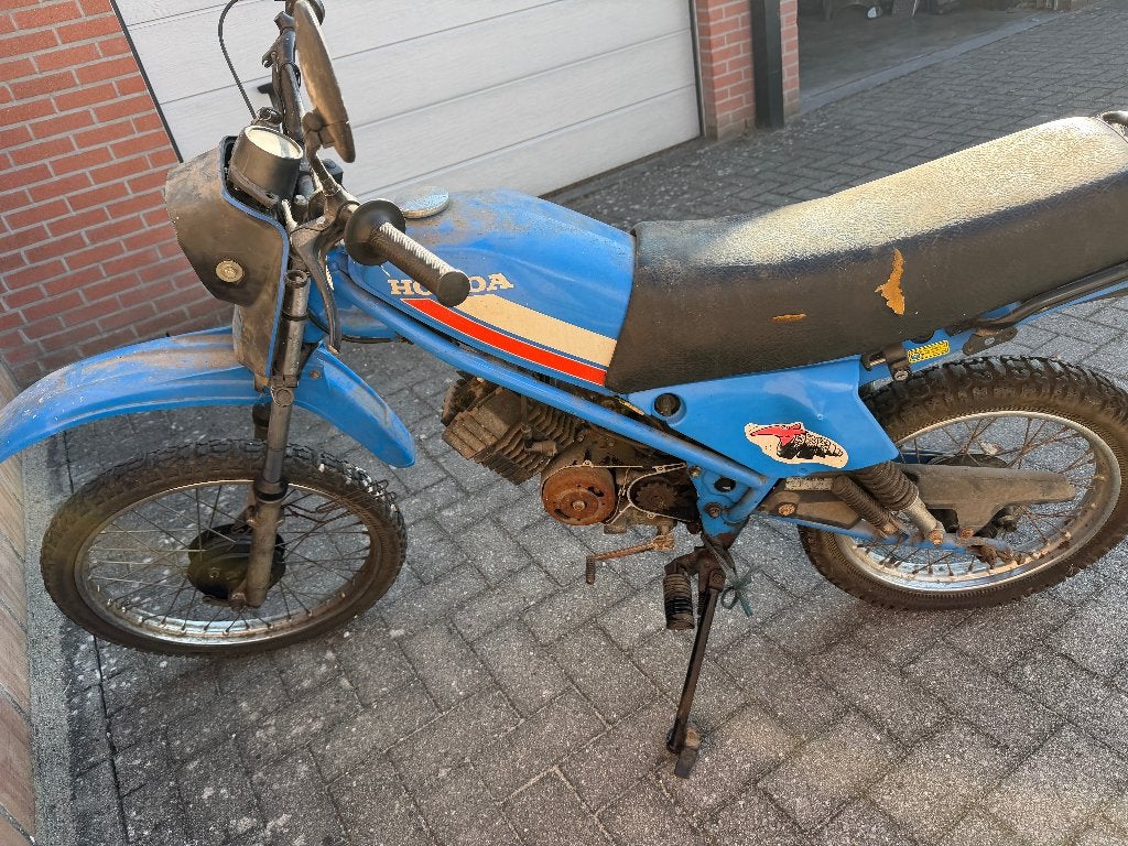 Honda MT 80 Neptune Blue, Fietsen en Brommers, Ophalen, Gebruikt, MT, 5 versnellingen