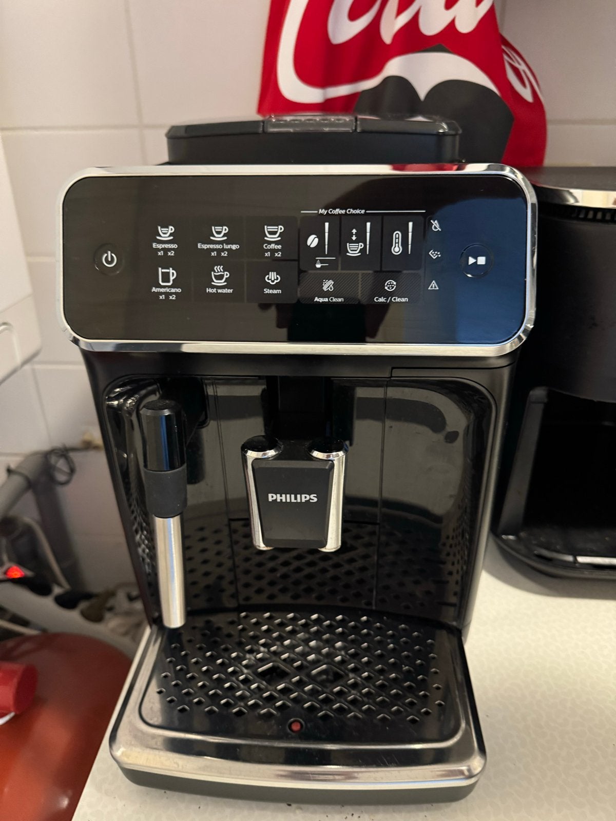 Philips 3300 EP3221 Volautomaat Espresso Koffiemachine, Ophalen, Afneembaar waterreservoir, Espresso apparaat, Koffiebonen