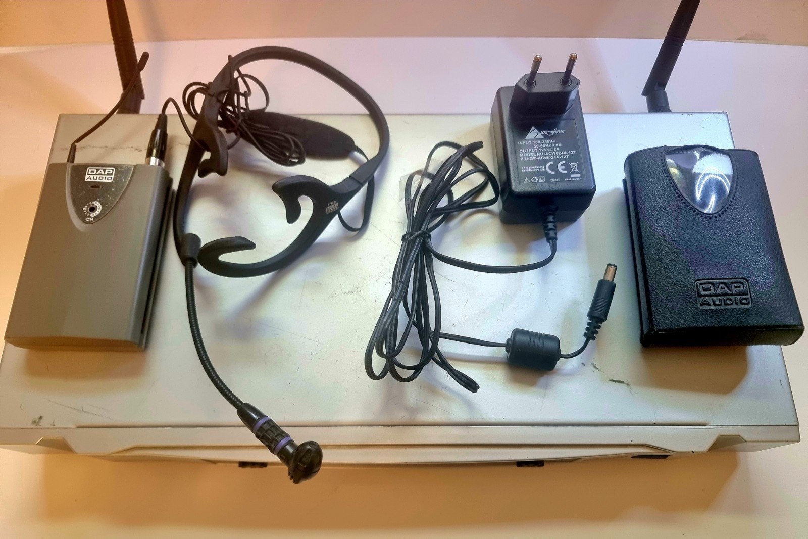 DAP Audio Eclipse ER-216 Draadloos Microfoon Systeem, Ophalen of Verzenden, Gebruikt, Overige typen, Draadloos