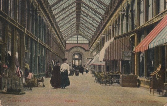 ZANDVOORT Passage, Verzenden, Voor 1920, Ongelopen, Noord-Holland