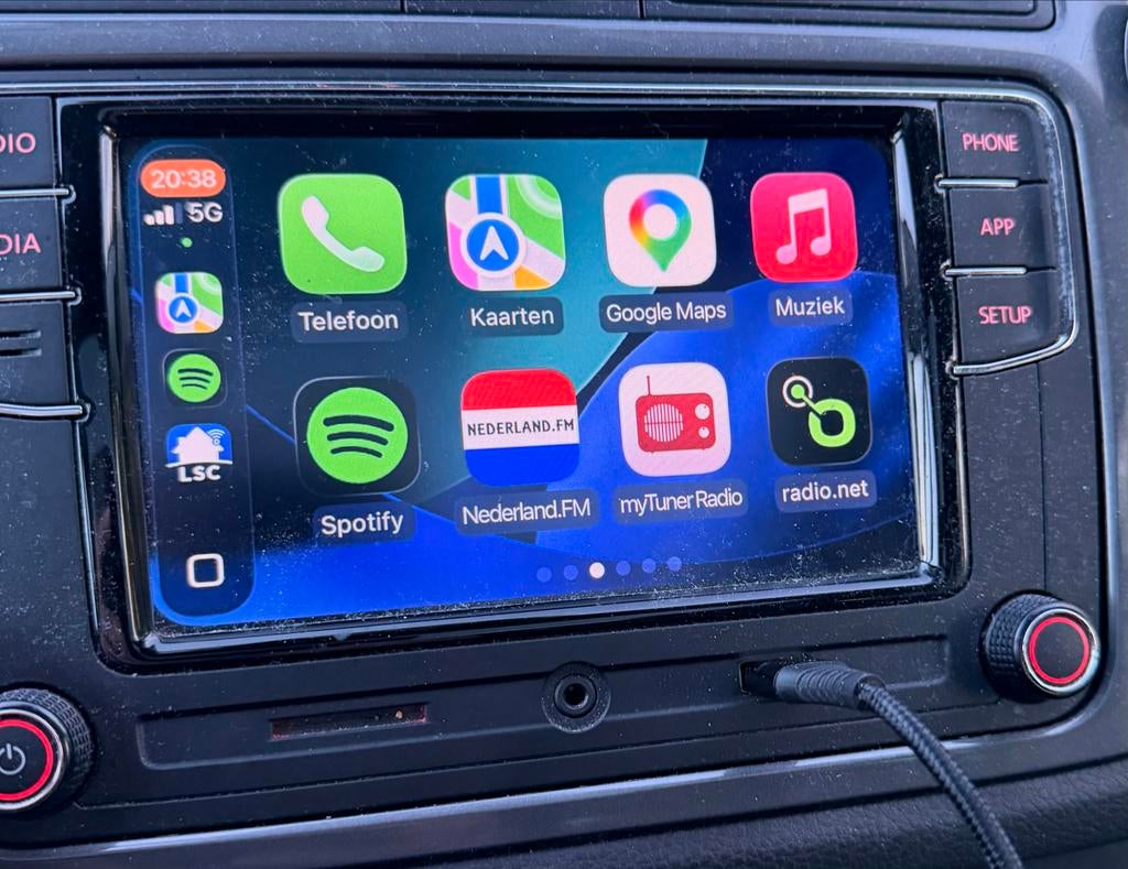 Volkswagen RCD330  CarPlay Radio 6RD035187B, Ophalen of Verzenden, Gebruikt