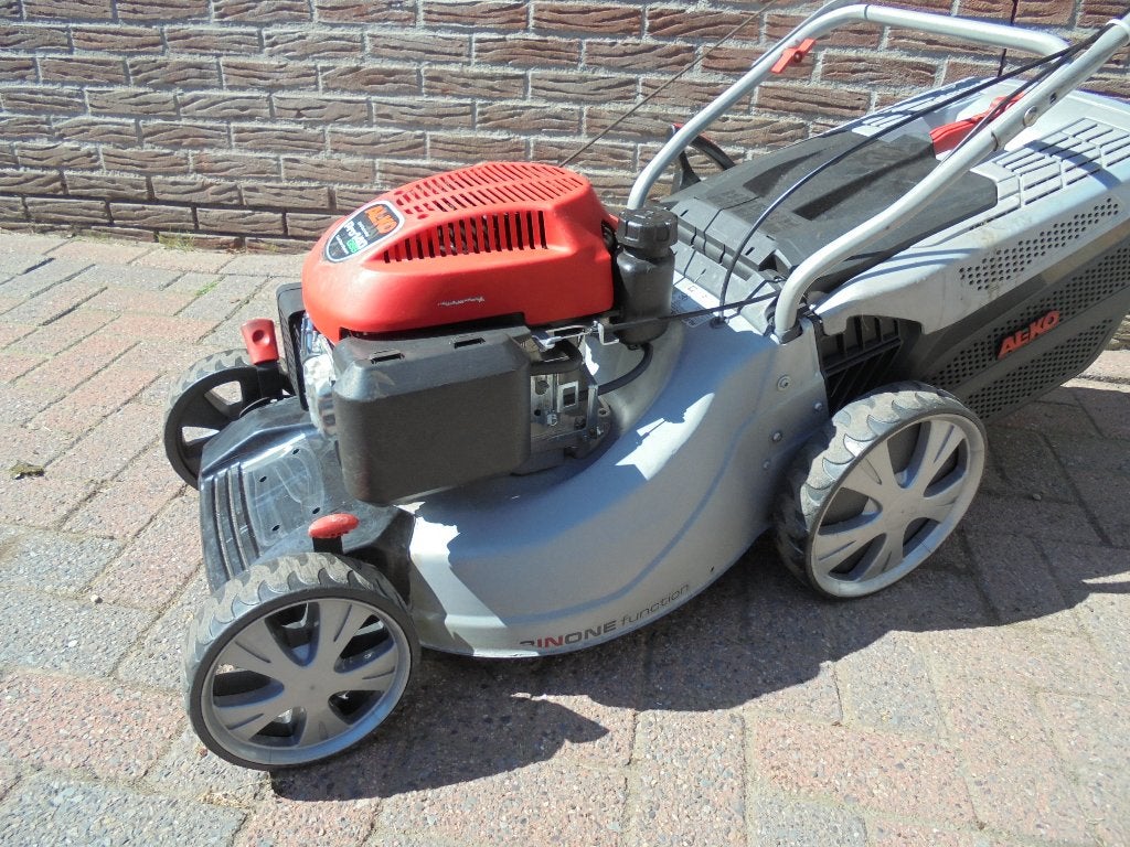 AL-KO GRASMAAIER MET MULCH FUNCTIE EN AANDRIJVING, Ophalen, Cirkelmaaier, AL-KO, Gebruikt