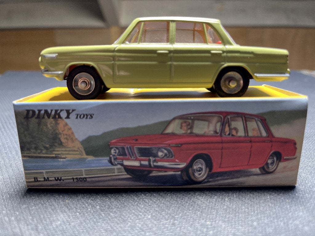 Dinky Toys 534 BMW 1500 groen 1:43, Hobby en Vrije tijd, Ophalen of Verzenden, Zo goed als nieuw, Auto, Dinky Toys