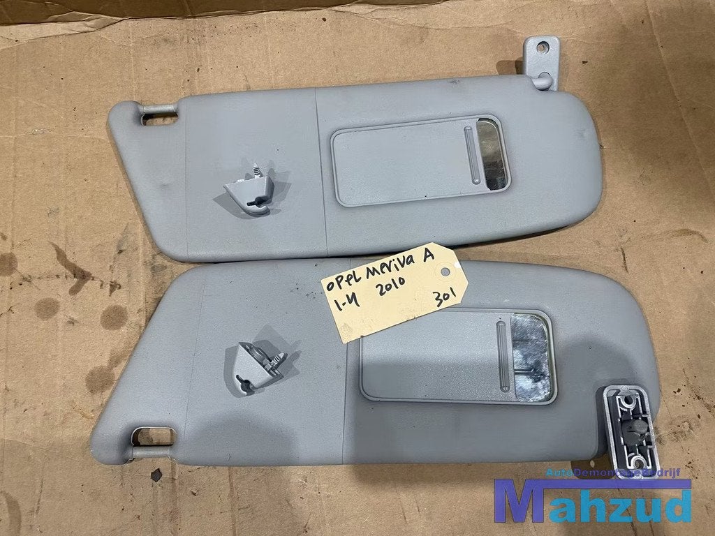 Opel Meriva A Zonneklep Rechts en Links, Auto-onderdelen, Gebruikt, Opel Automobile GmbH, Ophalen of Verzenden, Kontakt@opel-infoservice.de