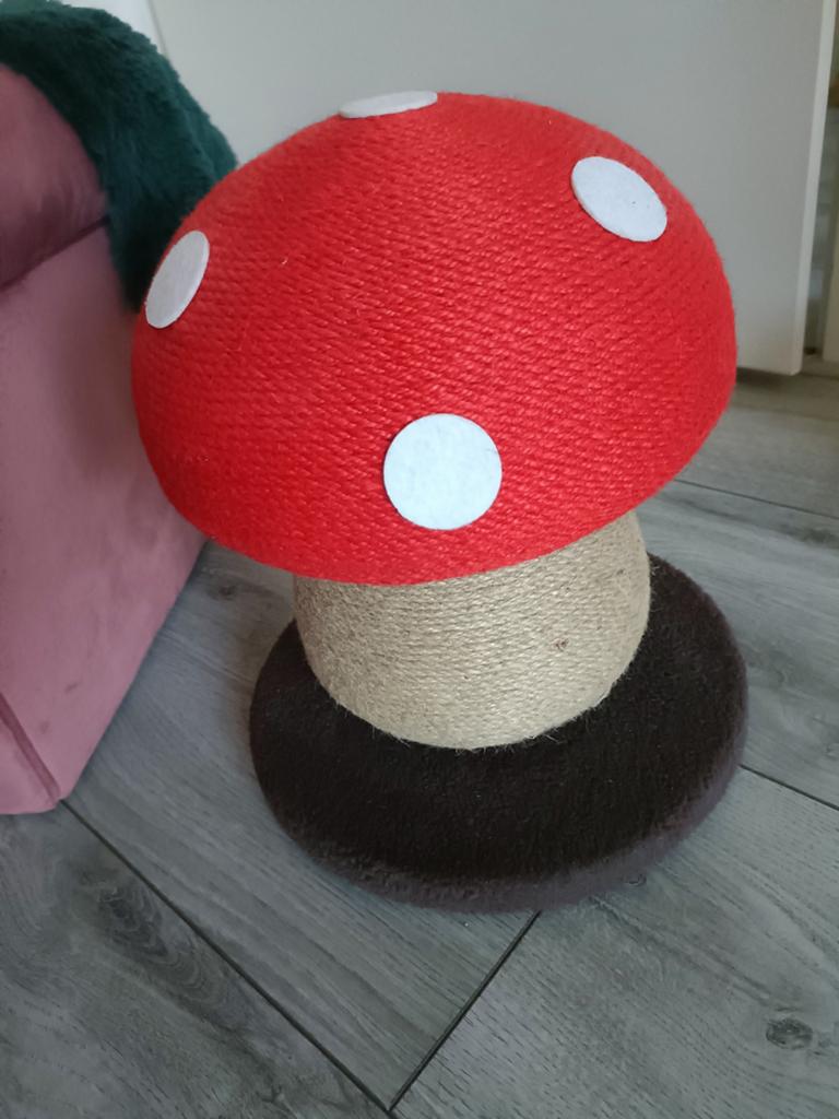 Paddenstoel krabpaal, Dieren en Toebehoren, Ophalen, Nieuw, Krabpaal