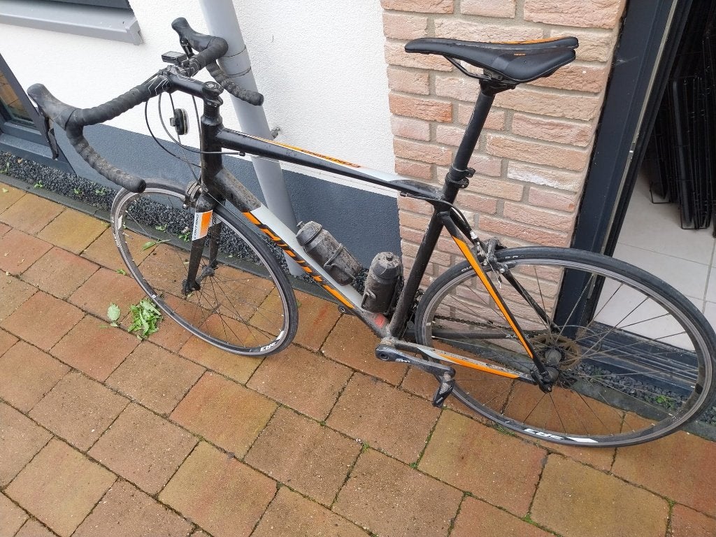 Racefiets, Ophalen, Gebruikt, 10 tot 15 versnellingen, Heren