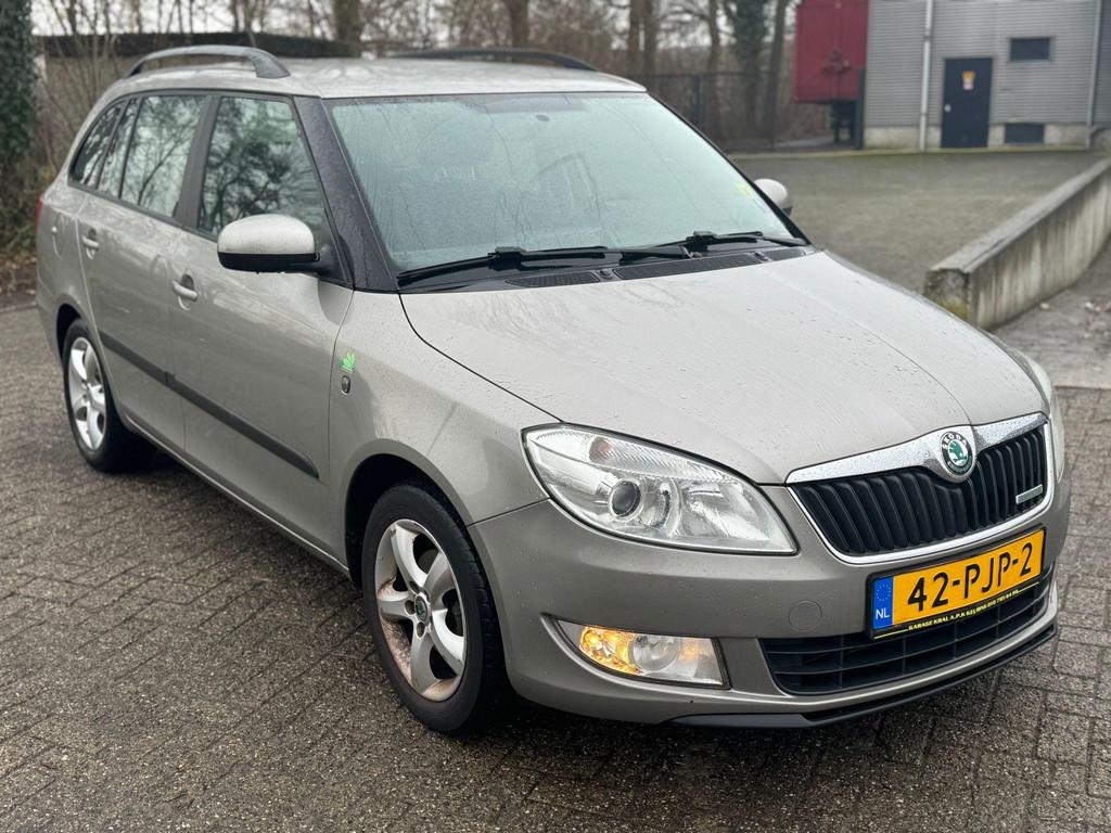 Skoda Fabia Combi 1.2 TDI Greenline, Auto's, Skoda, Voorwielaandrijving, Euro 5, Zwart, 1199 cc