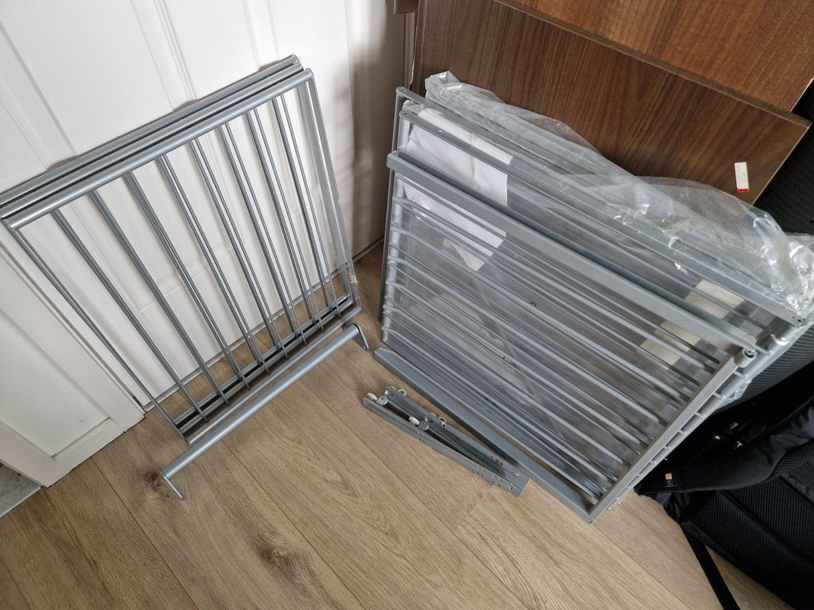 IKEA PAX Komplement planken/roosters met uitschuifsysteem, Ophalen
