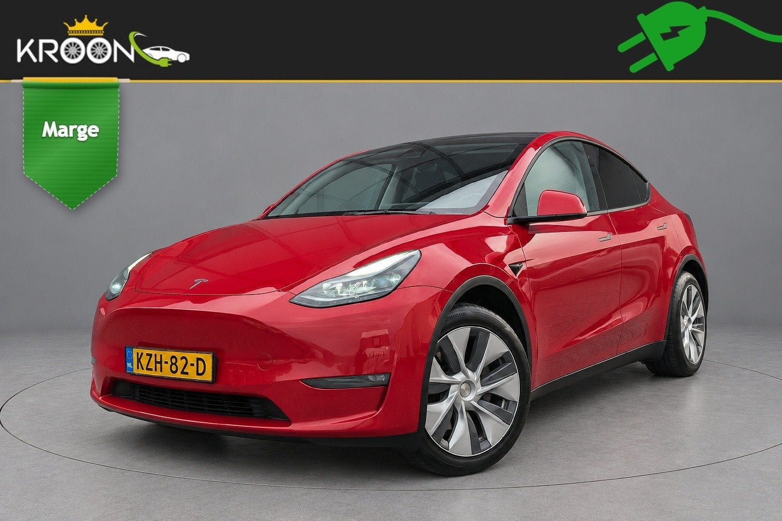 Tesla Model Y Long Range AWD 75kWh SOH 90% 514PK (bj 2023)