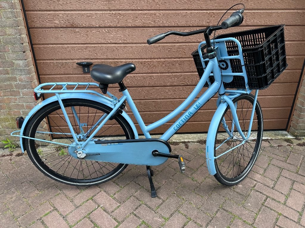 Cortina U4 transportfiets 28 inch 50 cm 3V, Fietsen en Brommers, Fietsen | Meisjes, Terugtraprem, Versnellingen, Zo goed als nieuw