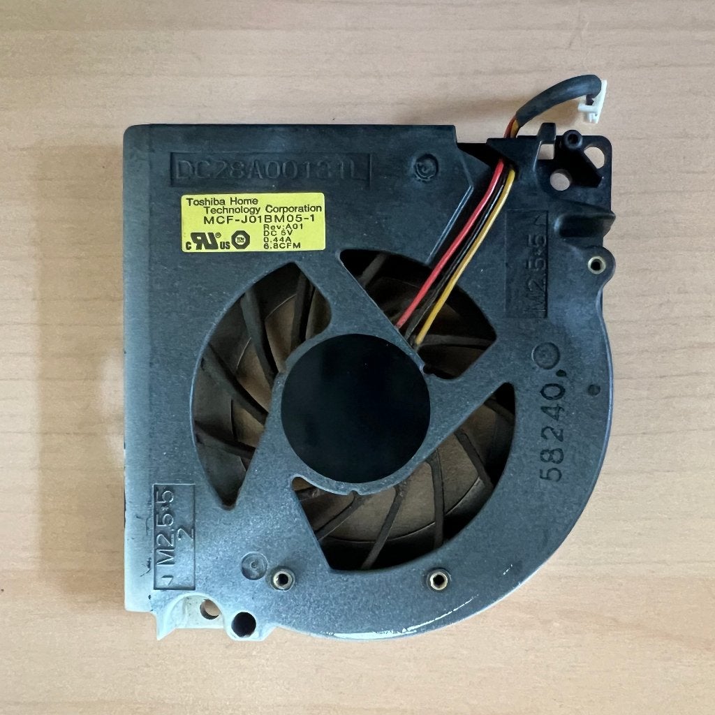 TOSHIBA Laptop Koelventilator / CPU Cooling Fan, Ophalen of Verzenden, Gebruikt