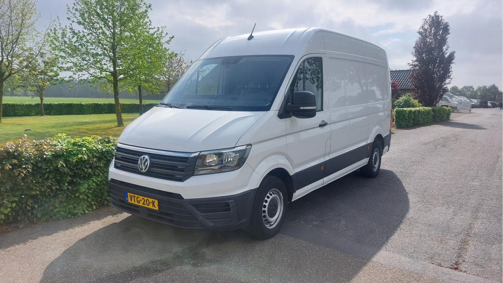 Volkswagen Crafter 35 2.0 TDI L3H2 AIRCO/DSG BJ 2018, Stof, Gebruikt, Euro 6, 4 cilinders