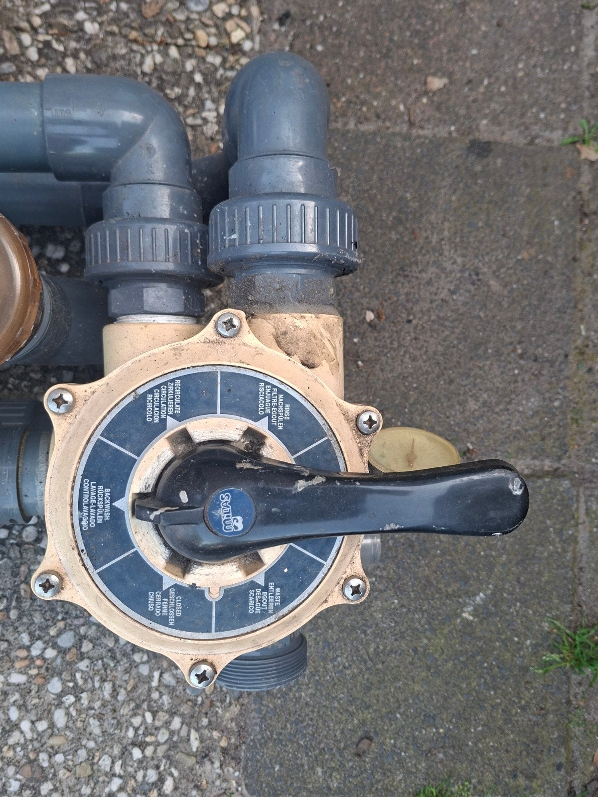 Complete Beadfilter EB-50 met leidingwerk, Ophalen