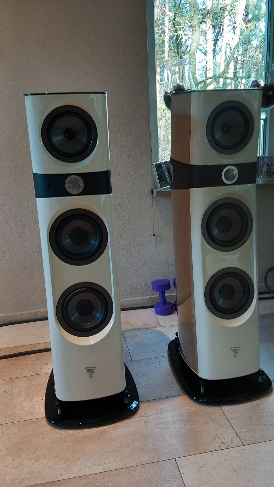 Focal Sopra 2 in ivoor, eiken, Focal, Zo goed als nieuw, Basreflex, Nvt