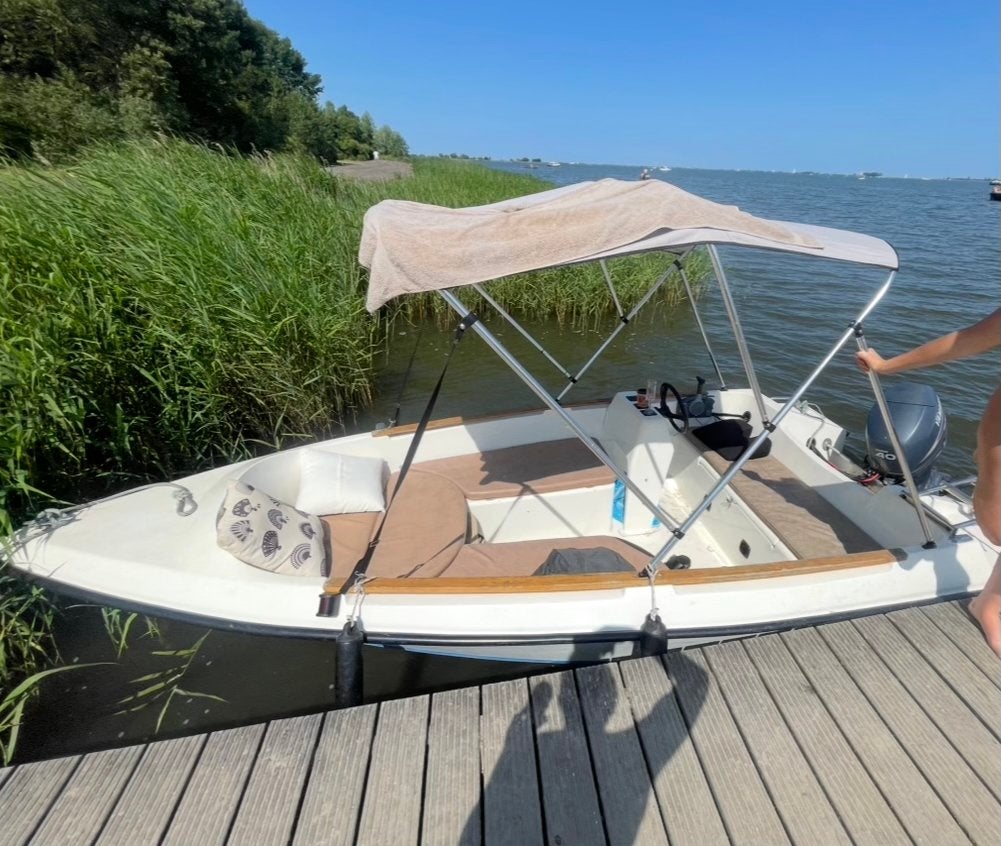 Prachtige console boot, yamaha 40pk 4-takt, Watersport en Boten, Ophalen, Gebruikt, Viertaktmotor, 5 m