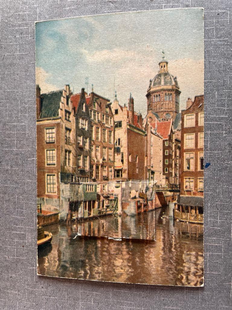 ansichtkaart / leporello van Amsterdam 1., Verzamelen, Ansichtkaarten | Nederland, Verzenden, Voor 1920, Noord-Brabant