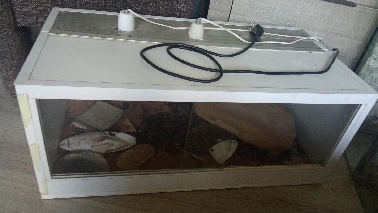 terrarium 80*41*34 (l.b.h.), Ophalen, Gebruikt