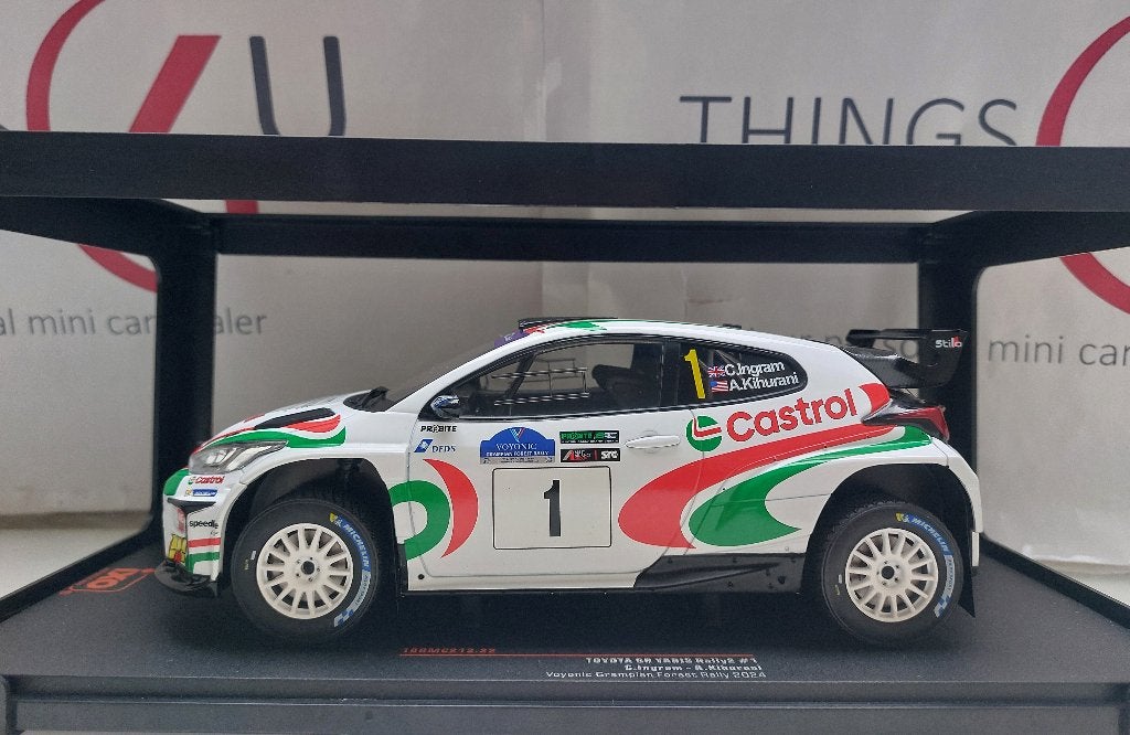 Ixo 1:18 Toyota GR Yaris Rally2 No.1, Rally Voyonic Forest, Ophalen of Verzenden, Nieuw, Auto, Overige merken