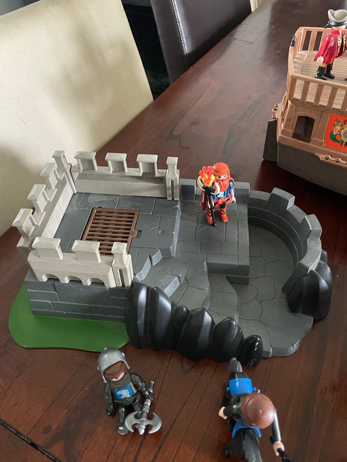 Grote Playmobil Verzameling: Piratenschip, Kasteel & Meer, Ophalen, Gebruikt, Complete set