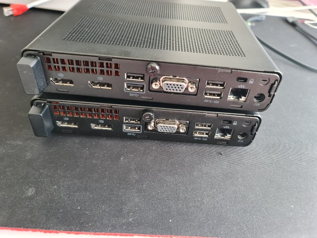 2X HP Elitedesk 800 G4 mini/i7-8700K/16GB Ram/1,5TB opslag, Computers en Software, Ophalen, Zo goed als nieuw, 4 Ghz of meer, SSD
