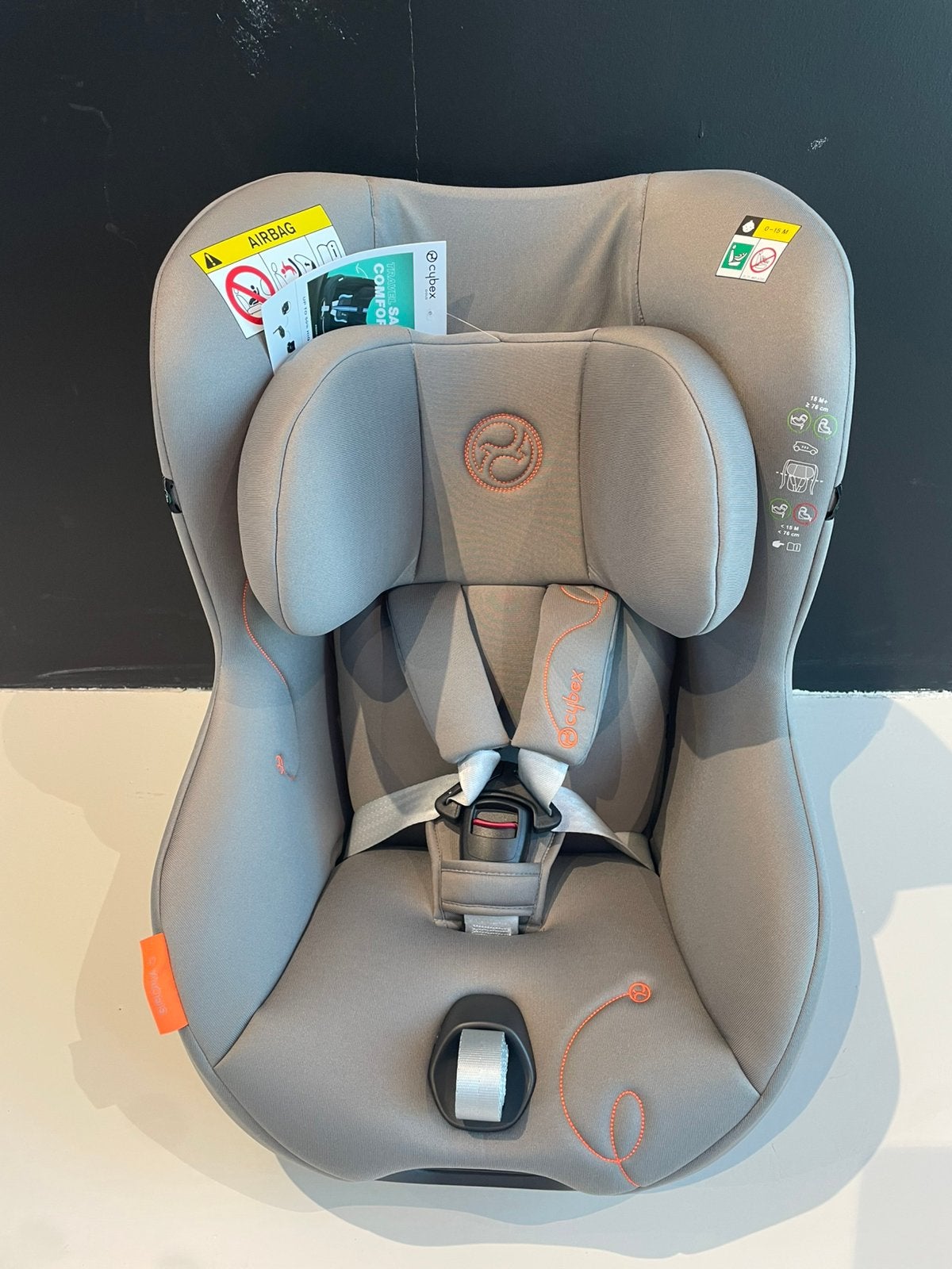 Cybex Sirona G I-size autostoeltje - lava grey, Ophalen, Zo goed als nieuw, Overige merken, Isofix
