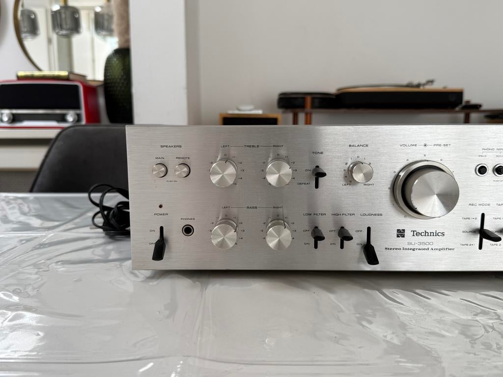 Vintage Technics SU-3500 Versterker - Top Conditie, Overige merken, Technics, Gebruikt, Ophalen of Verzenden