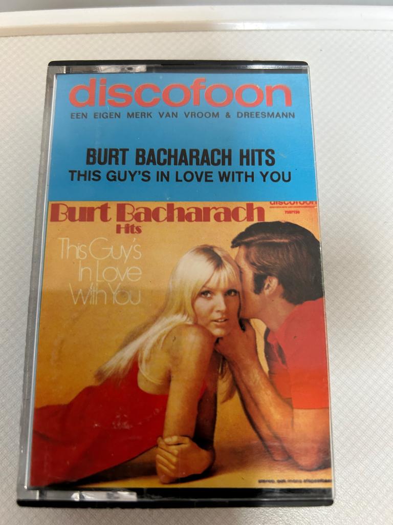 Cassettebandje Burt Bacharach hits, Gebruikt, Overige genres, 1 bandje, Ophalen of Verzenden