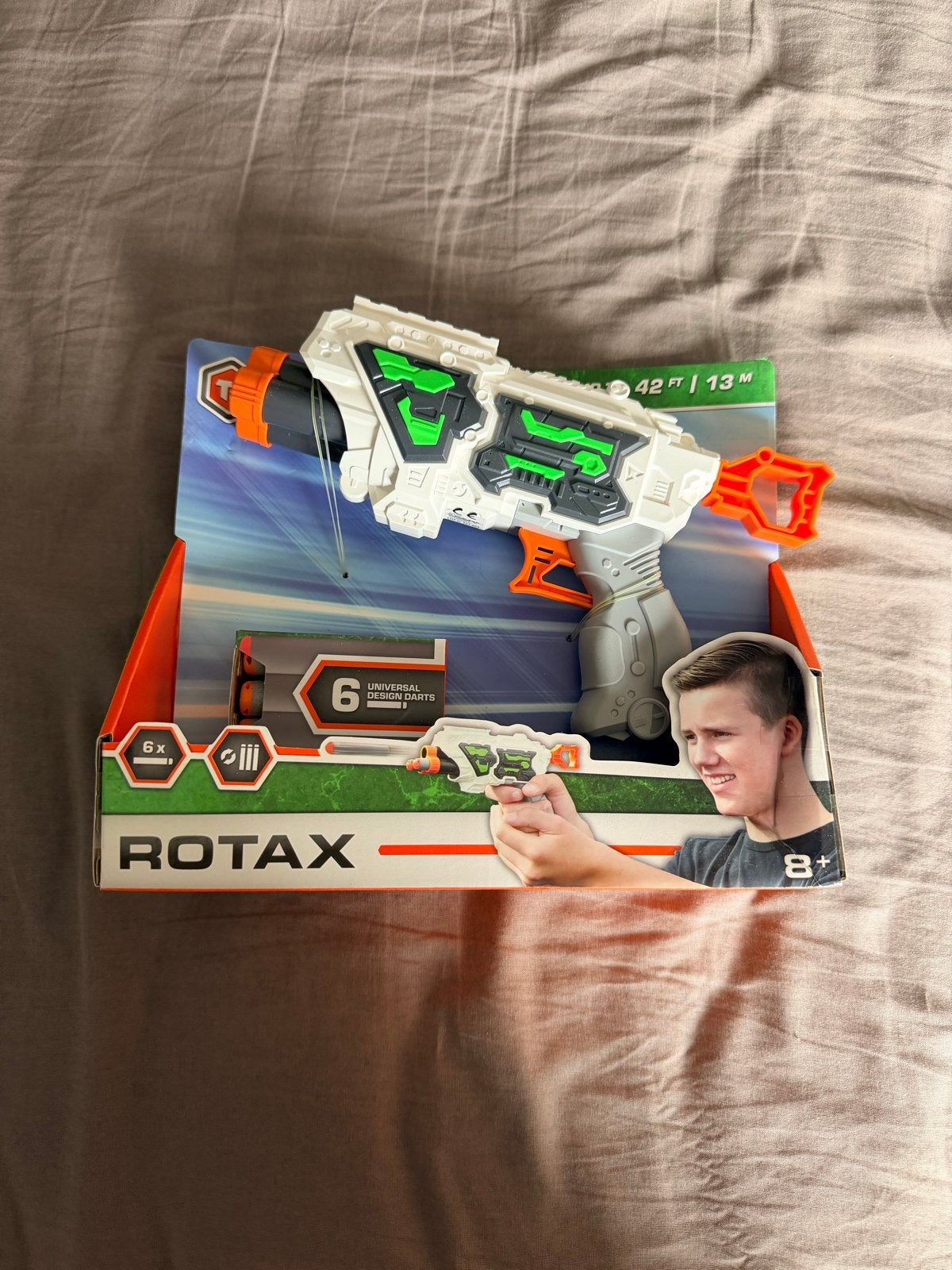 Rotax Speelgoed Blaster met 6 Darts - Nieuw in Doos, Ophalen of Verzenden, Nieuw