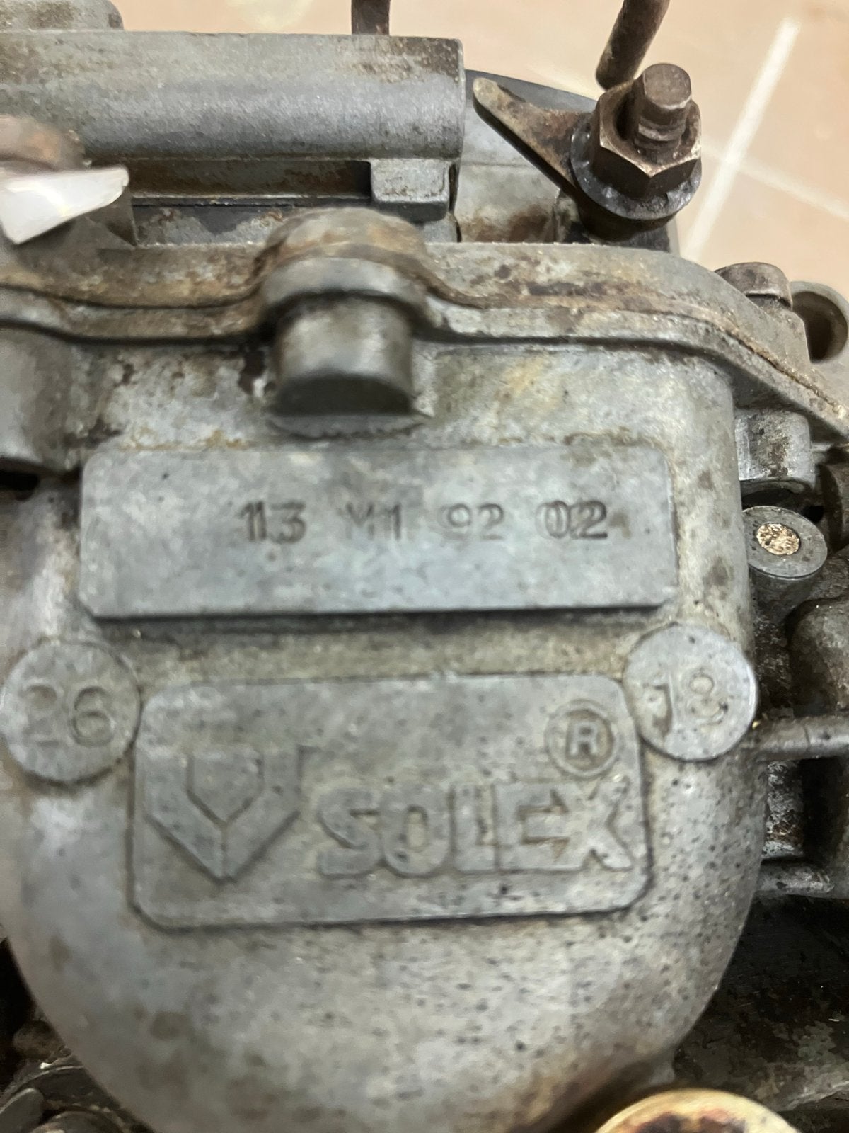 2 cv6 Solex Carburateur 13 M1 92 02 - tweetraps, Ophalen, Gebruikt, Overige automerken