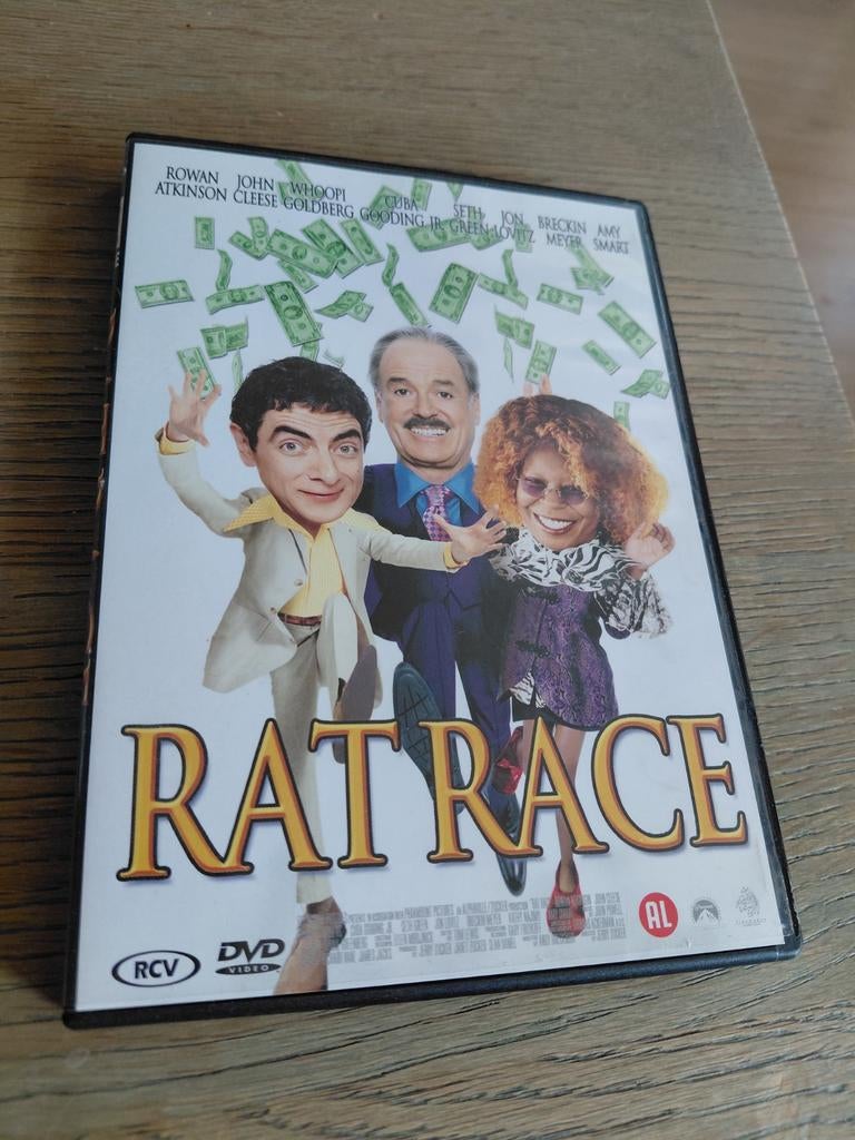 Rat  Race dvd. Rowan Atkinson. John Cleese., Alle leeftijden, Ophalen of Verzenden, Zo goed als nieuw