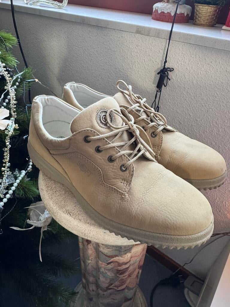 Ecco  soft maat 40, Verzenden, Zo goed als nieuw, Zwart, Sneakers of Gympen