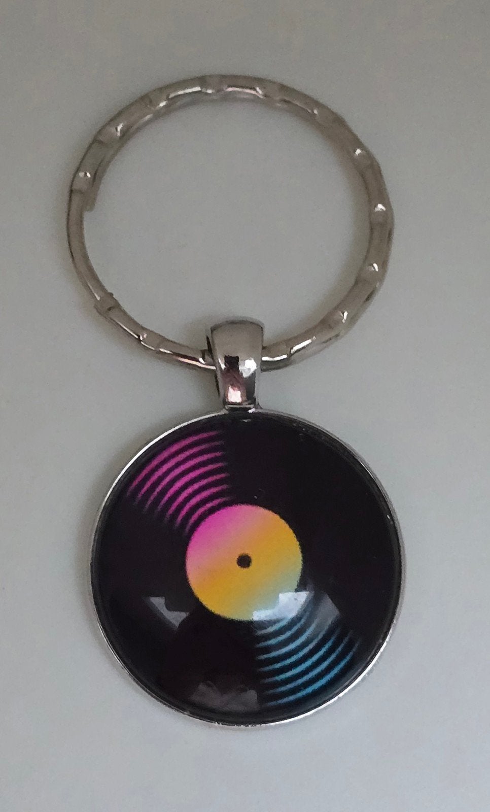 Sleutelhanger met vinylplaat design, Ophalen of Verzenden, Nieuw