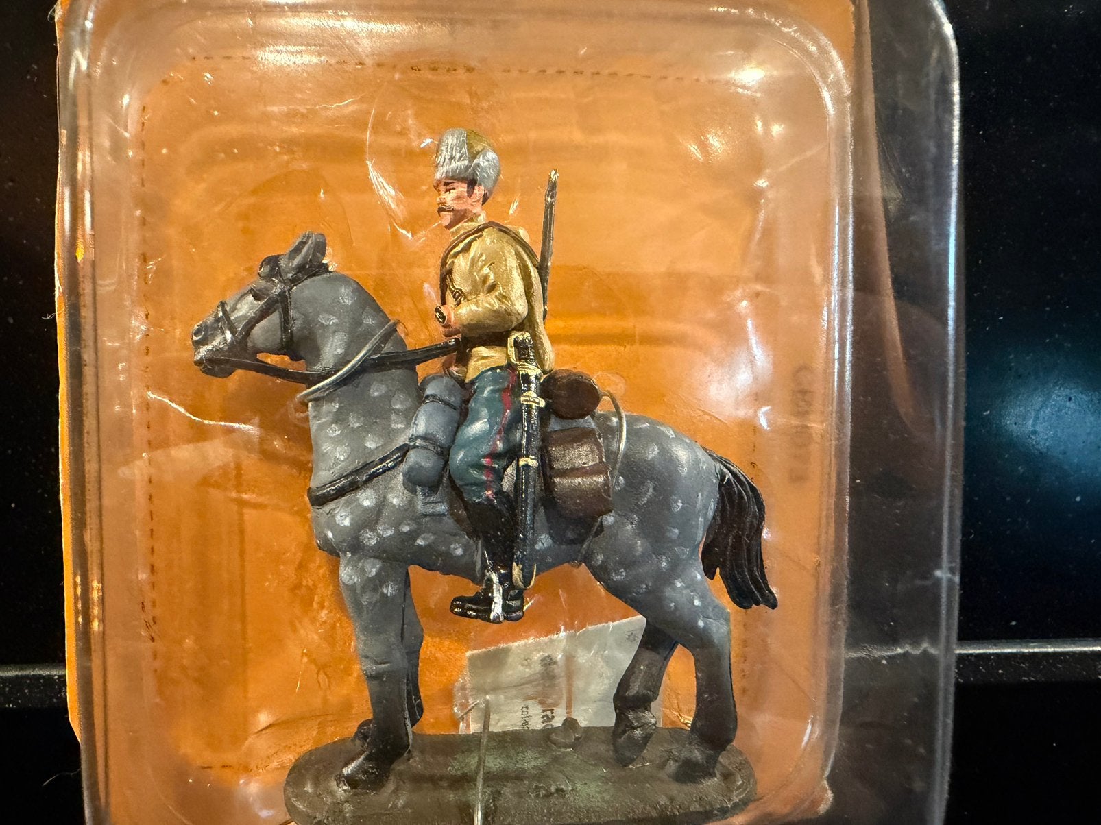 Zeldzaam Delprado: Russiche soldaat Wo1 te paard, Ophalen of Verzenden