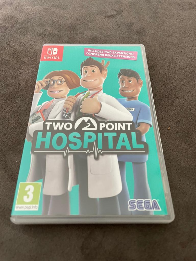 Nintendo Switch Two Point Hospital, 1 speler, Ophalen of Verzenden, Zo goed als nieuw, Vanaf 3 jaar