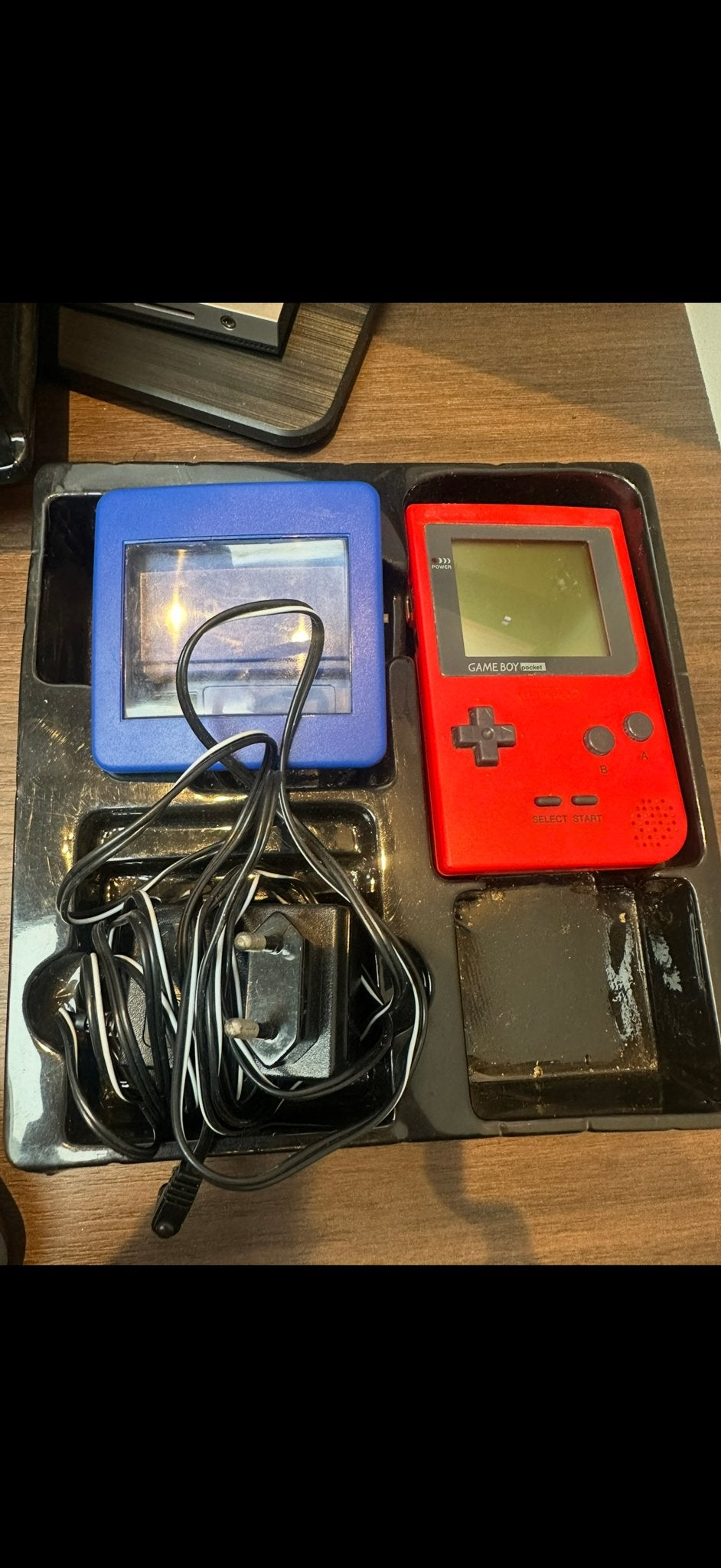 Game Boy Pocket met oplader en verlichtingmodule, Ophalen of Verzenden, Gebruikt, Game Boy Pocket