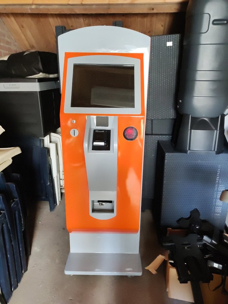 (zelf)Kassa,Info,betaalunit (munt,pin,scan,touch,sound), Ophalen, Zo goed als nieuw