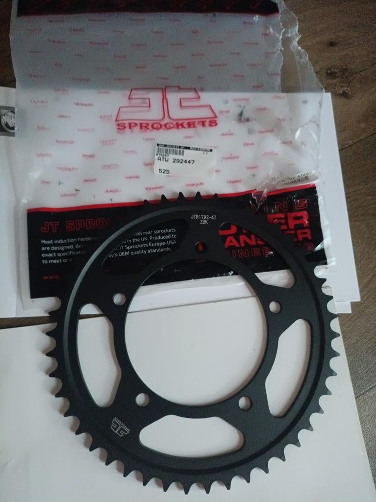 Tandwielen 47 16 15 Jt sprockets, Motoren, Ophalen of Verzenden