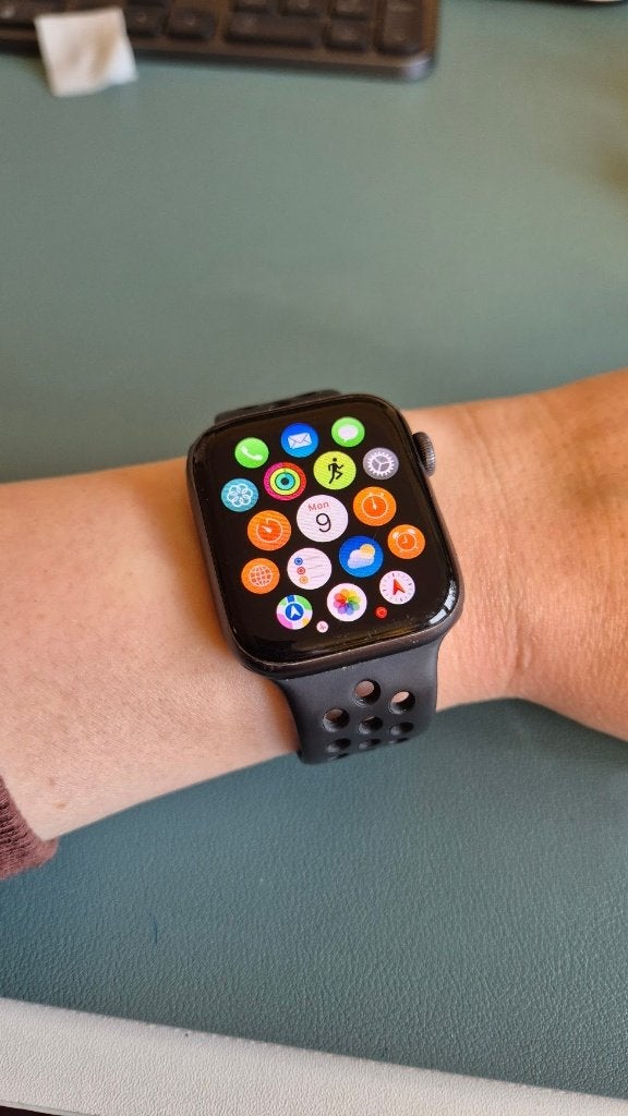 Apple Watch 5 44mm, Gebruikt, Apple Watch ⌚️, Zwart, IOS