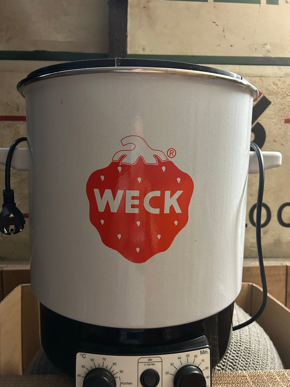 Weck ketel automatisch in zeer goede staat, Ophalen, Zo goed als nieuw