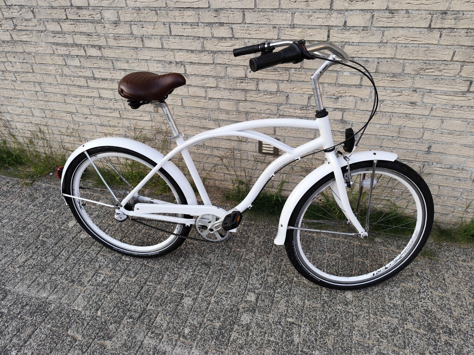 Beach Cruiser met 3 Nexus versnellingen - Recent onderhoud, Fietsen en Brommers, Fietsen | Cruisers en Lowriders, Ophalen, Velgrem