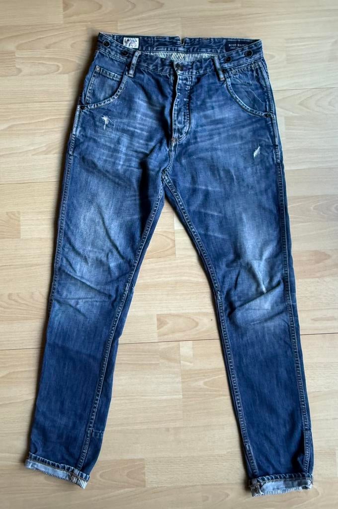 Scotch & Soda Brewer jeans, Ophalen of Verzenden, Zo goed als nieuw, Blauw, W32 (confectie 46) of kleiner