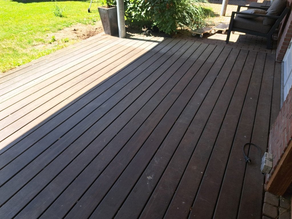 hardhouten vlonderplanken, Ophalen, Gebruikt, Hout