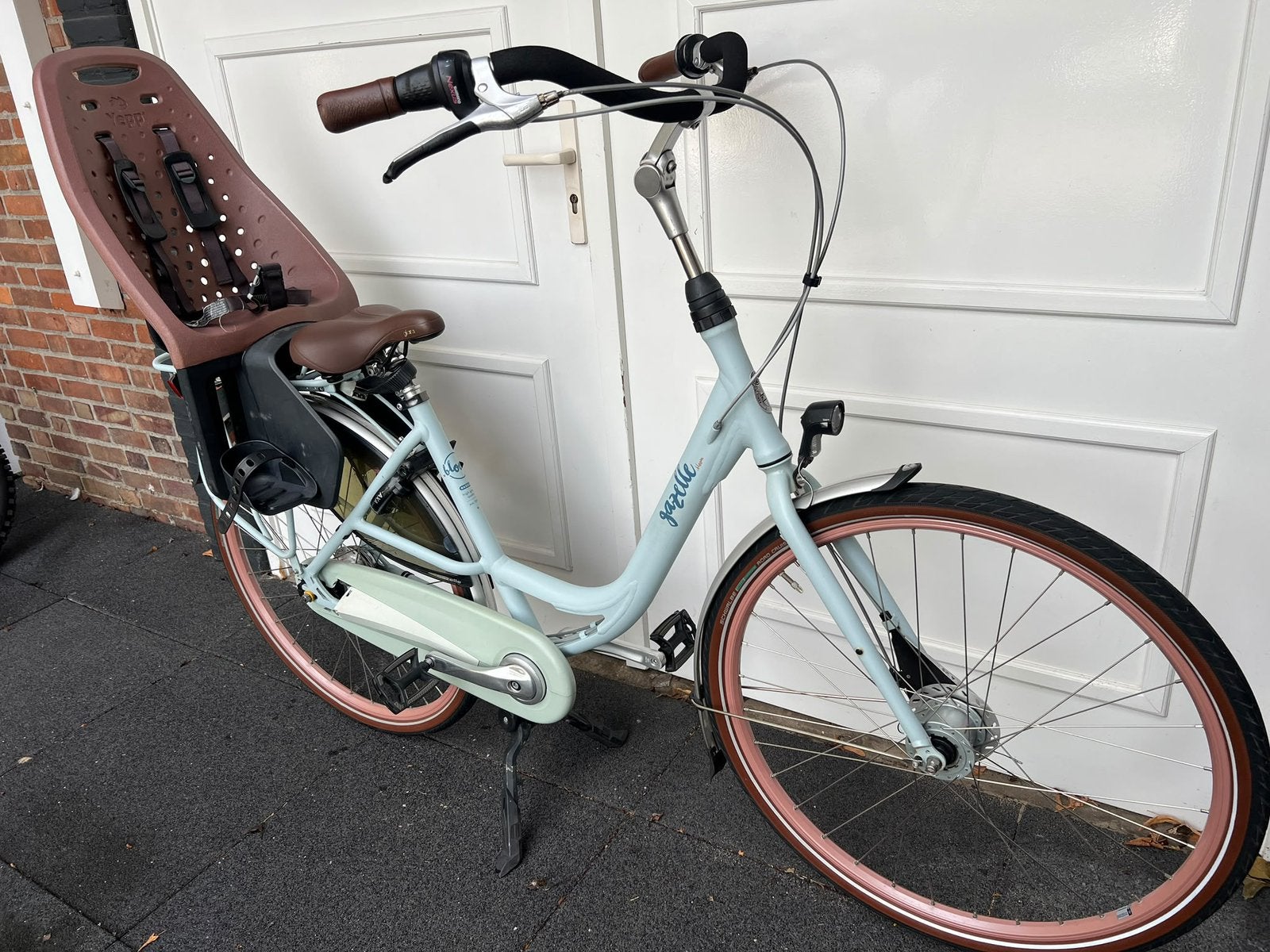 Gazelle Bloom Moederfiets 49 cm C7 28 inch Nieuwe model, Zo goed als nieuw, Gazelle, Ophalen, Buggydrager